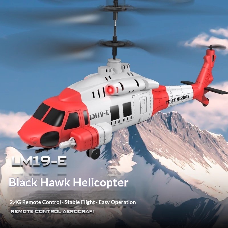 LM19-E Black Hawk RC Helicopte - Kids' Toys Channel ulasan dan harga