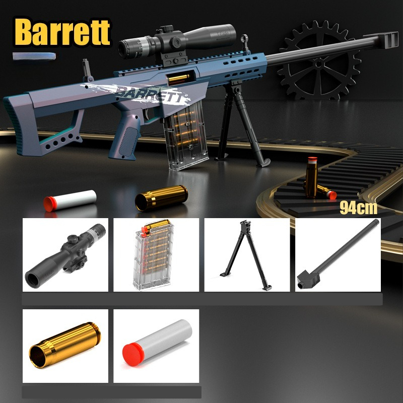 Shell-Ejecting Foam Dart Snipe - Foam Dart Gun ulasan dan harga